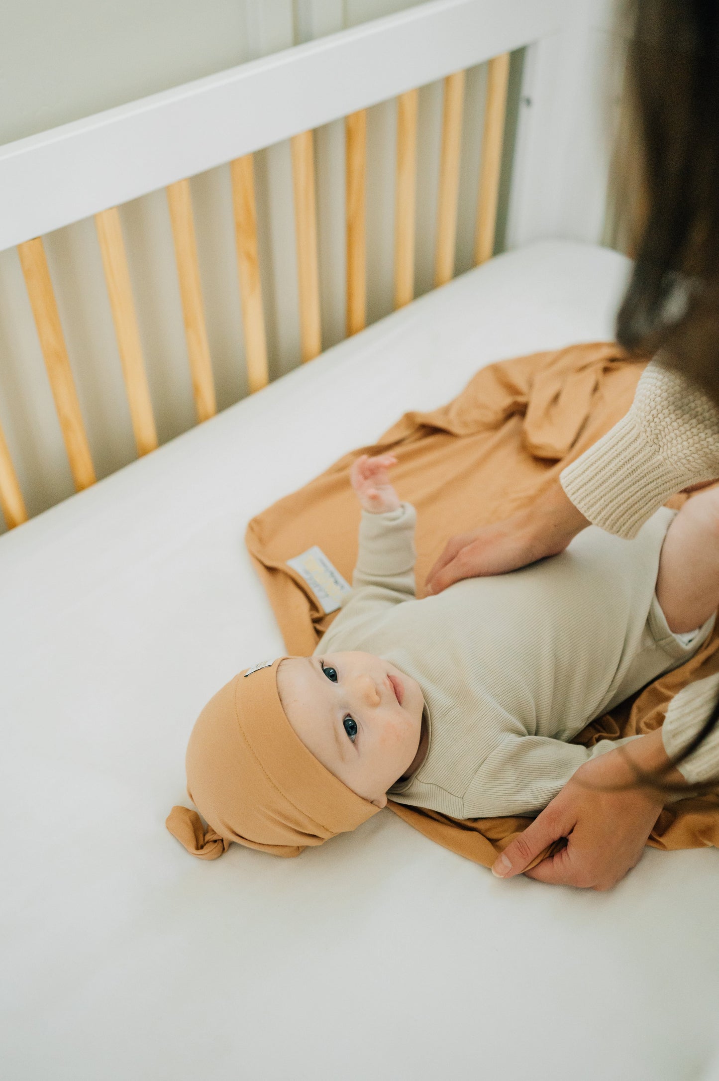 Swaddle and Hat - Baked Apple Pie