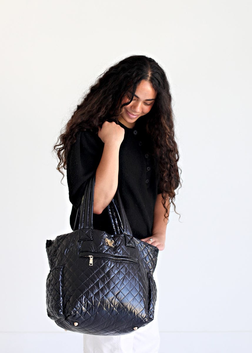 Everything Bag - Patent Leather Black