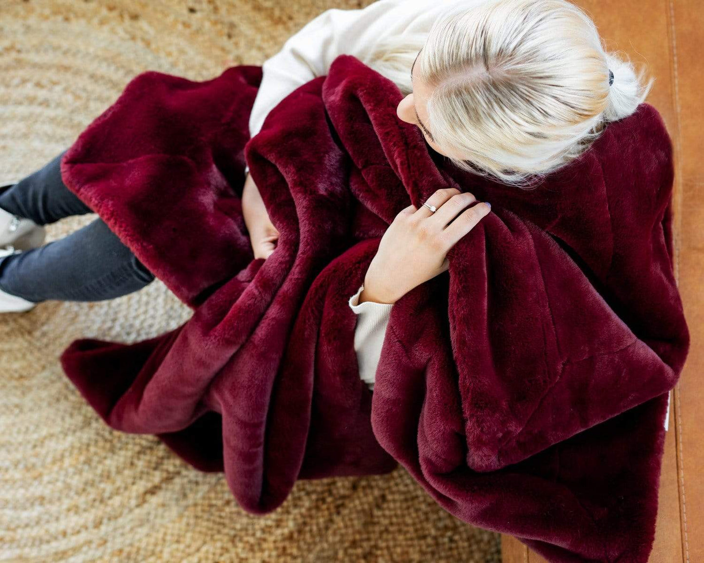 Lush Wine Blanket