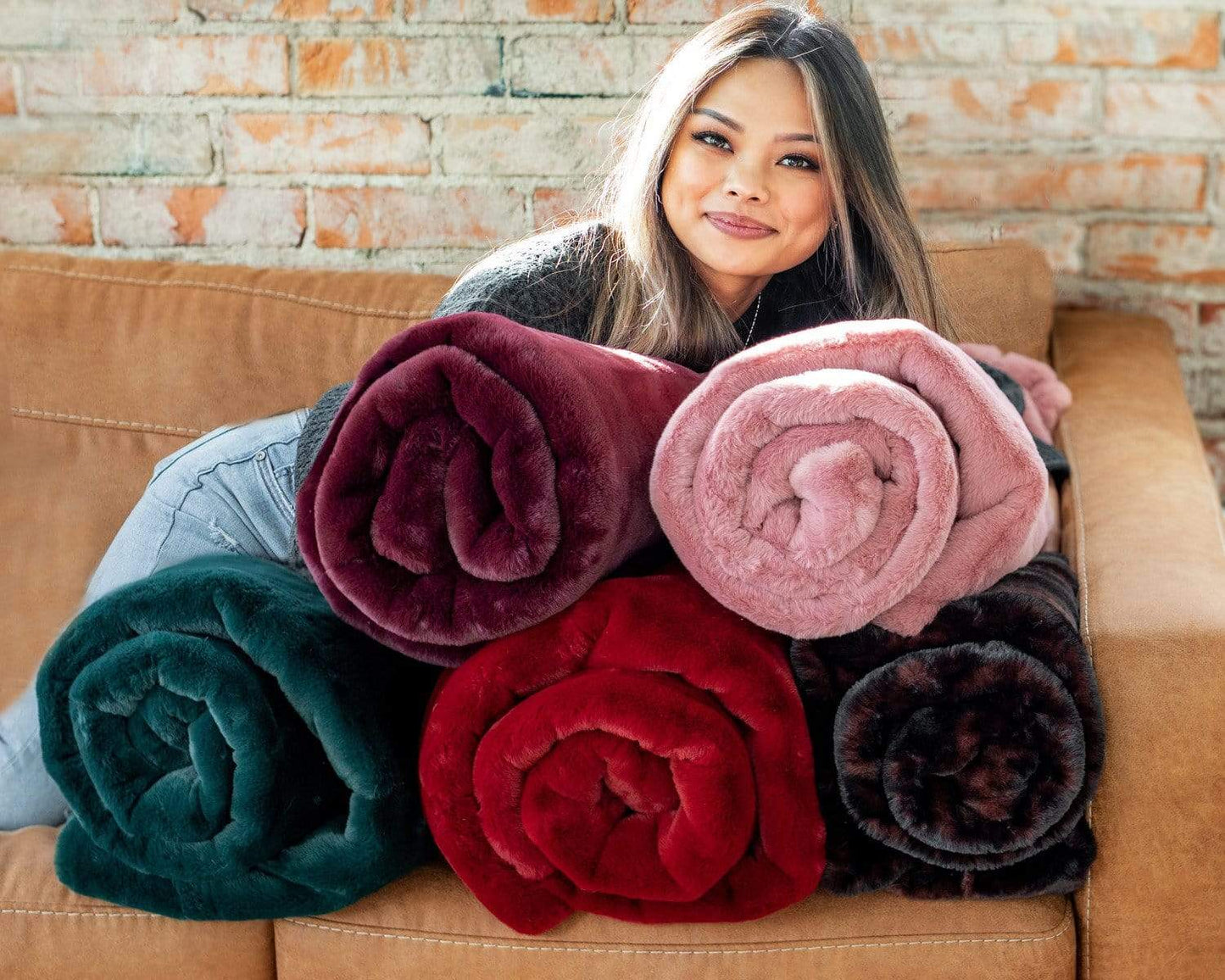 Lush Wine Blanket