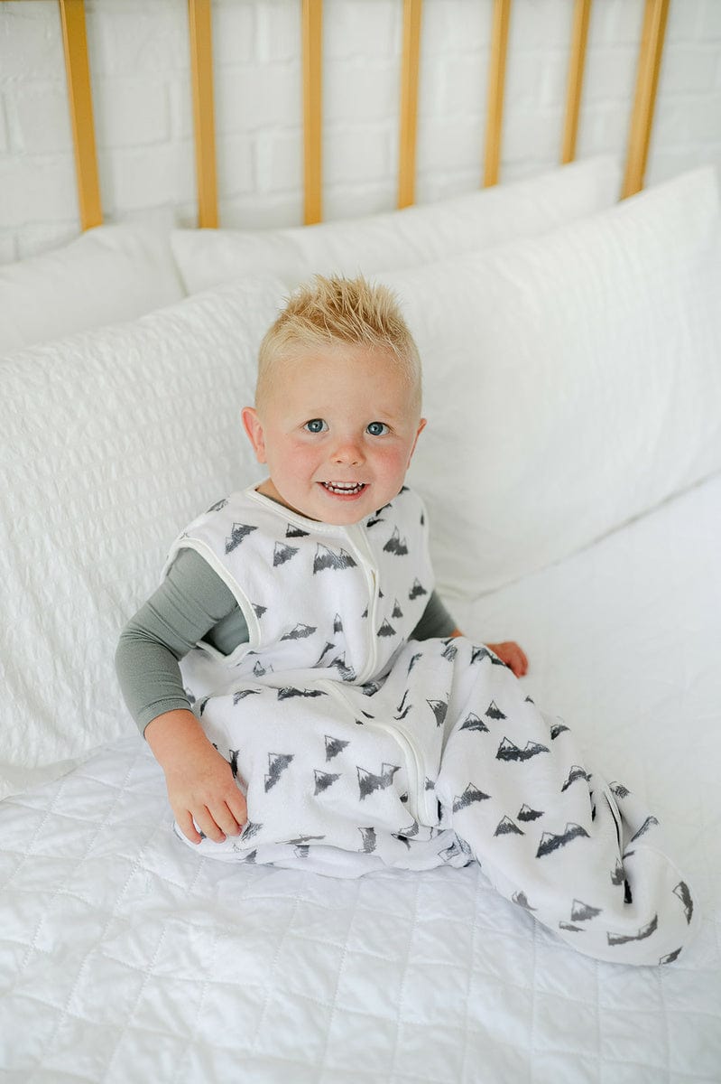 Mountains Wearable Minky Blanket