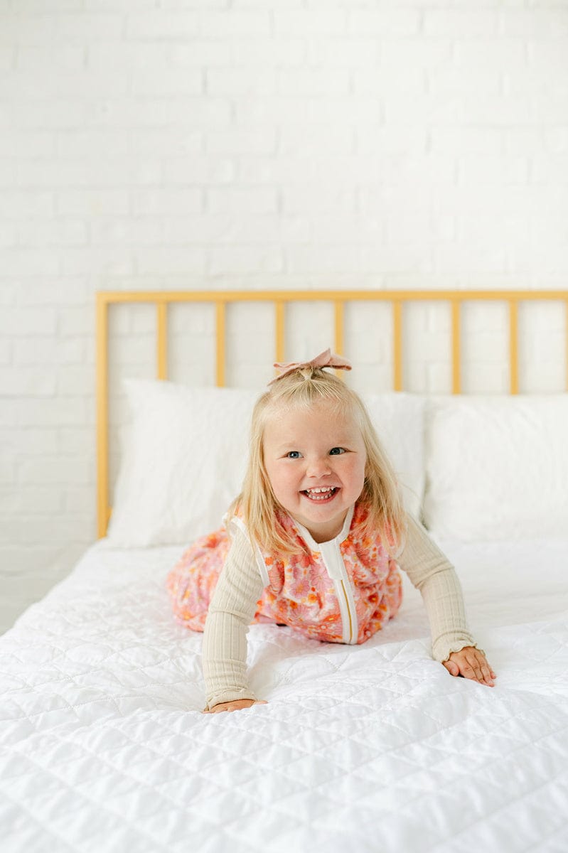 Boho Floral Wearable Minky Blanket