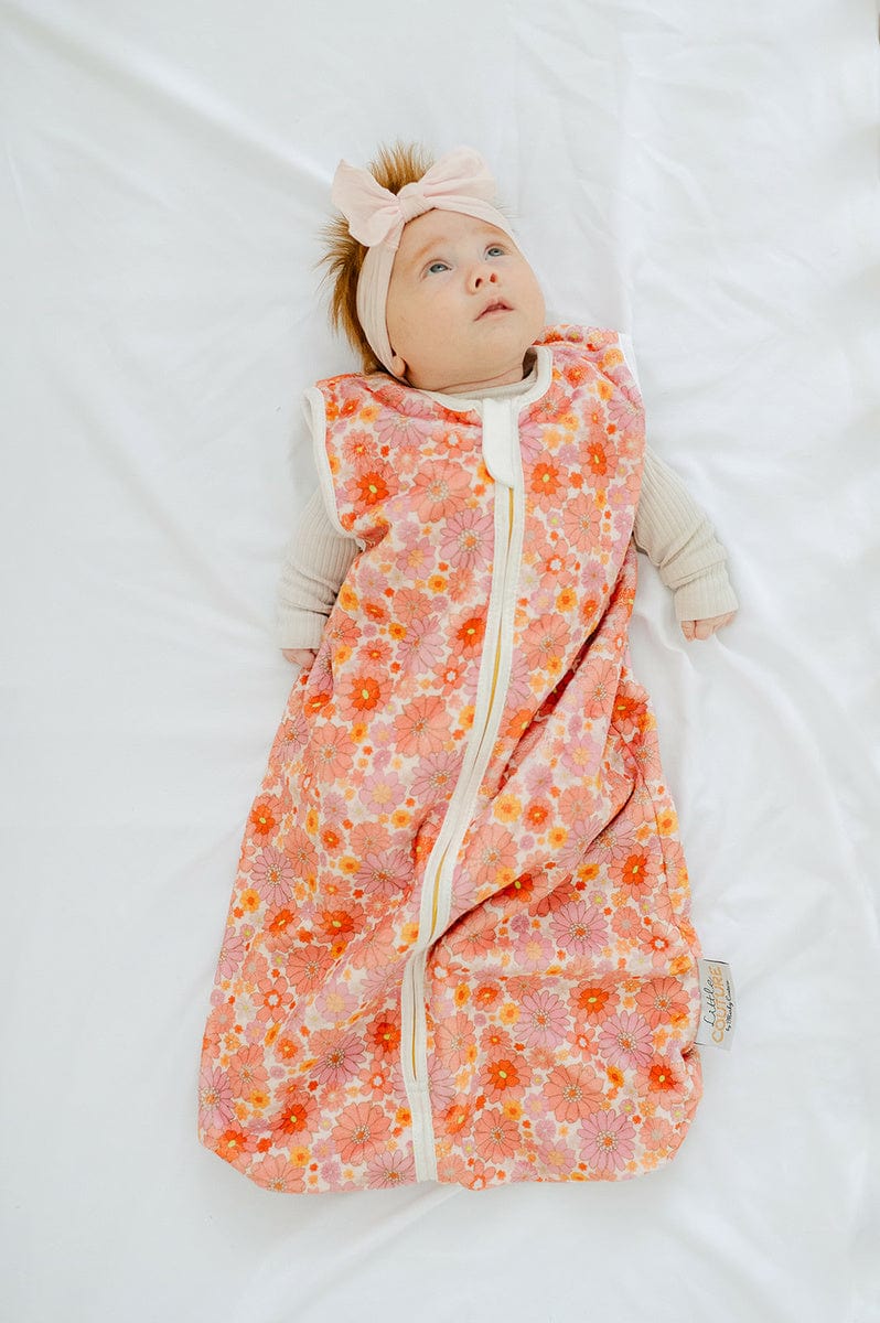 Boho Floral Wearable Minky Blanket
