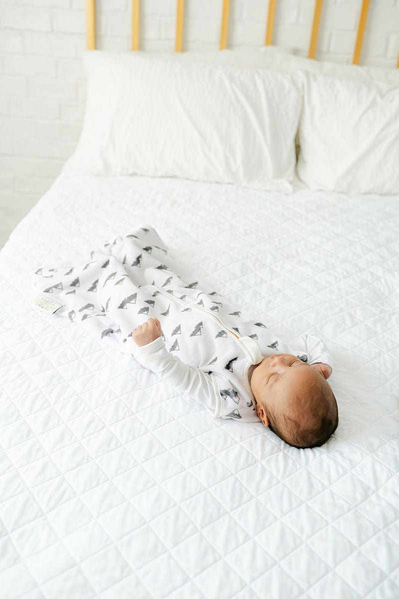 Mountains Wearable Minky Blanket