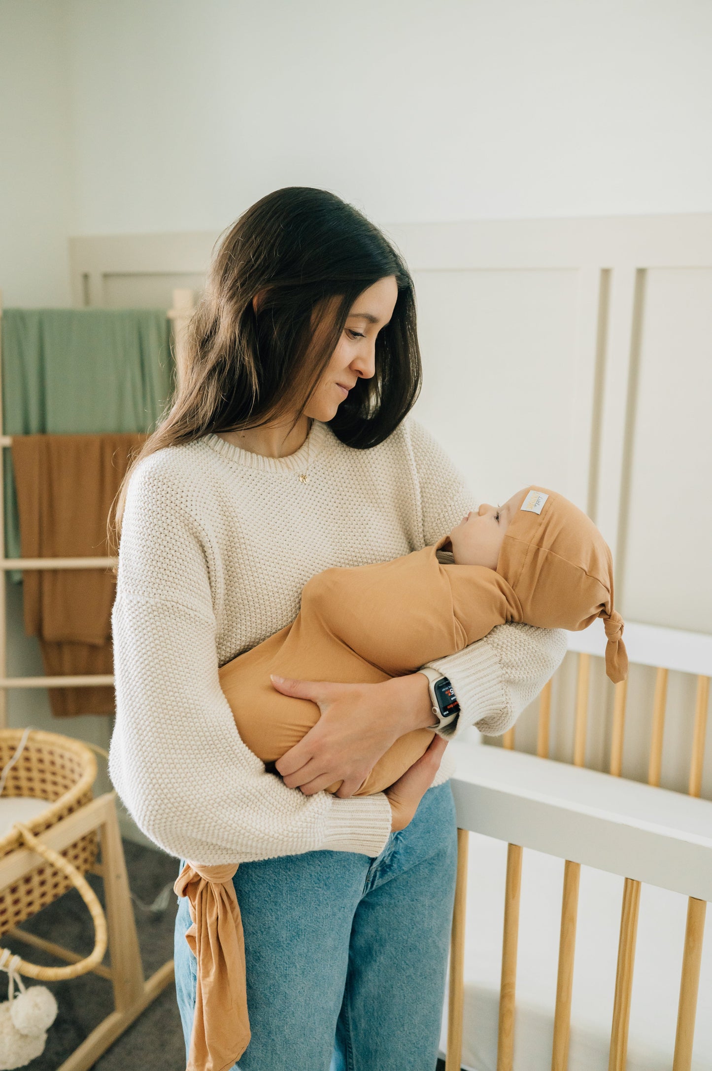 Swaddle and Hat - Baked Apple Pie