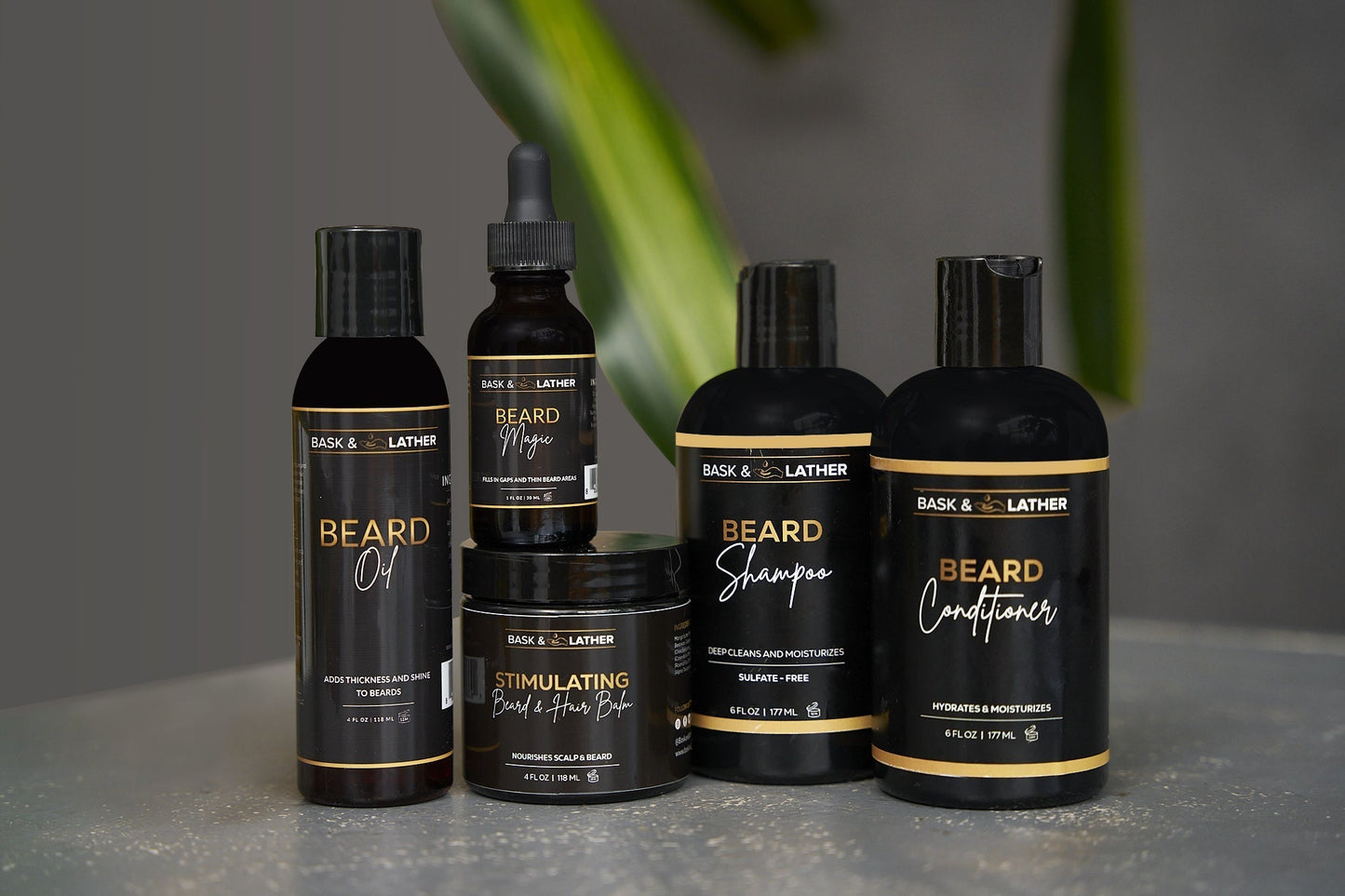 Men?s Healthy Hair and Beard Starter Kit