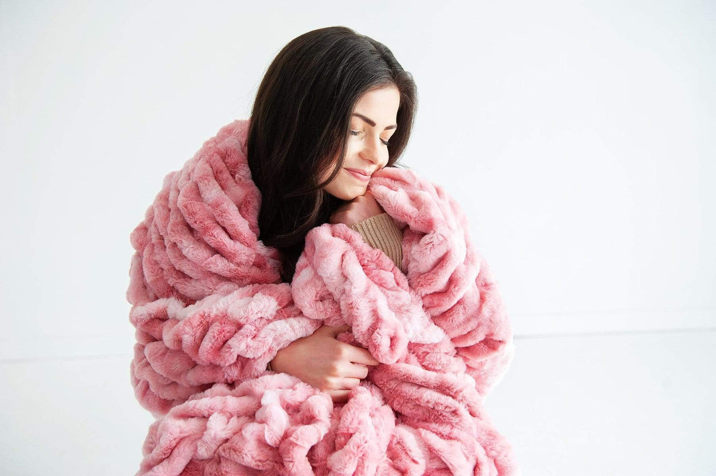Hugs Cotton Candy Pink Blanket
