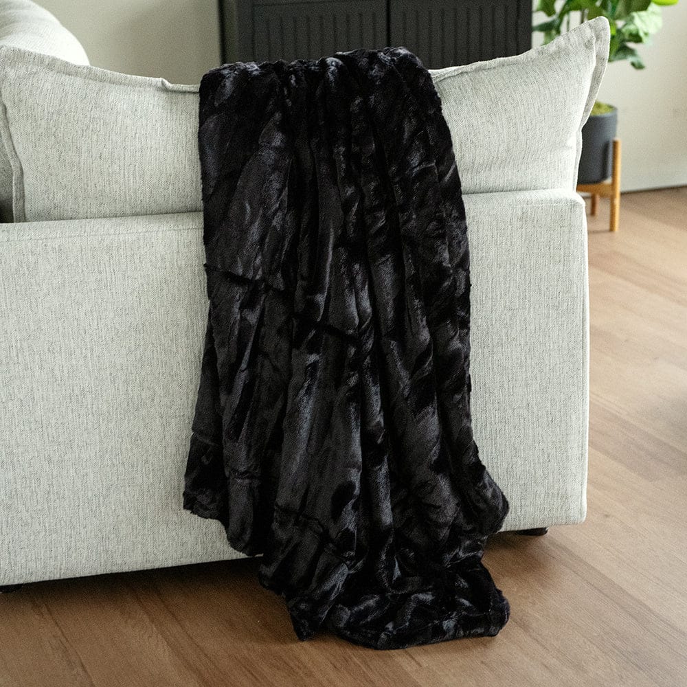Sorbet Black Blanket