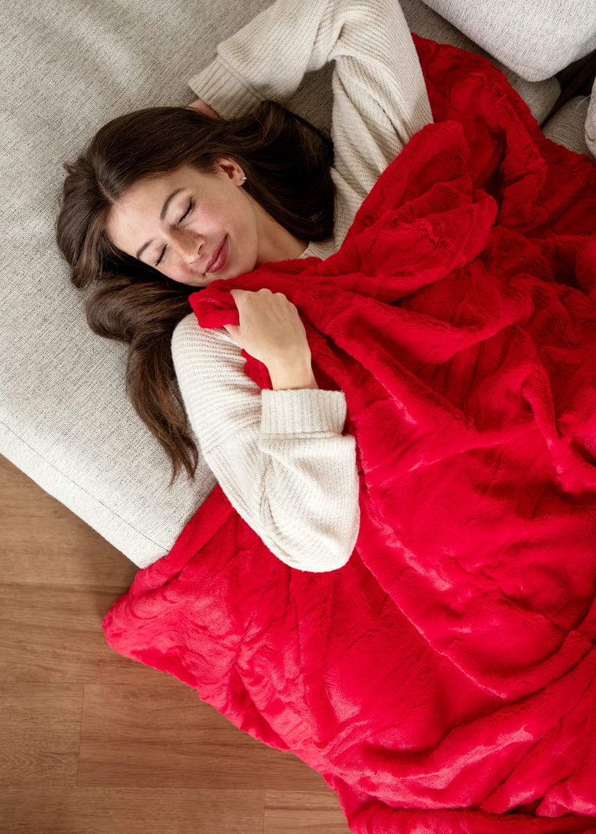 Sorbet Red Blanket