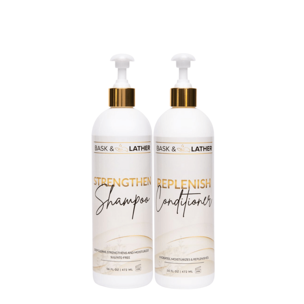 XL Strengthen & Replenish Shampoo and Conditioner Anti-Breakage Set