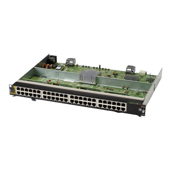 R0X38C ARUBA CX 6400 48-port 1GbE Class 4 PoE v2 Module - RENEW