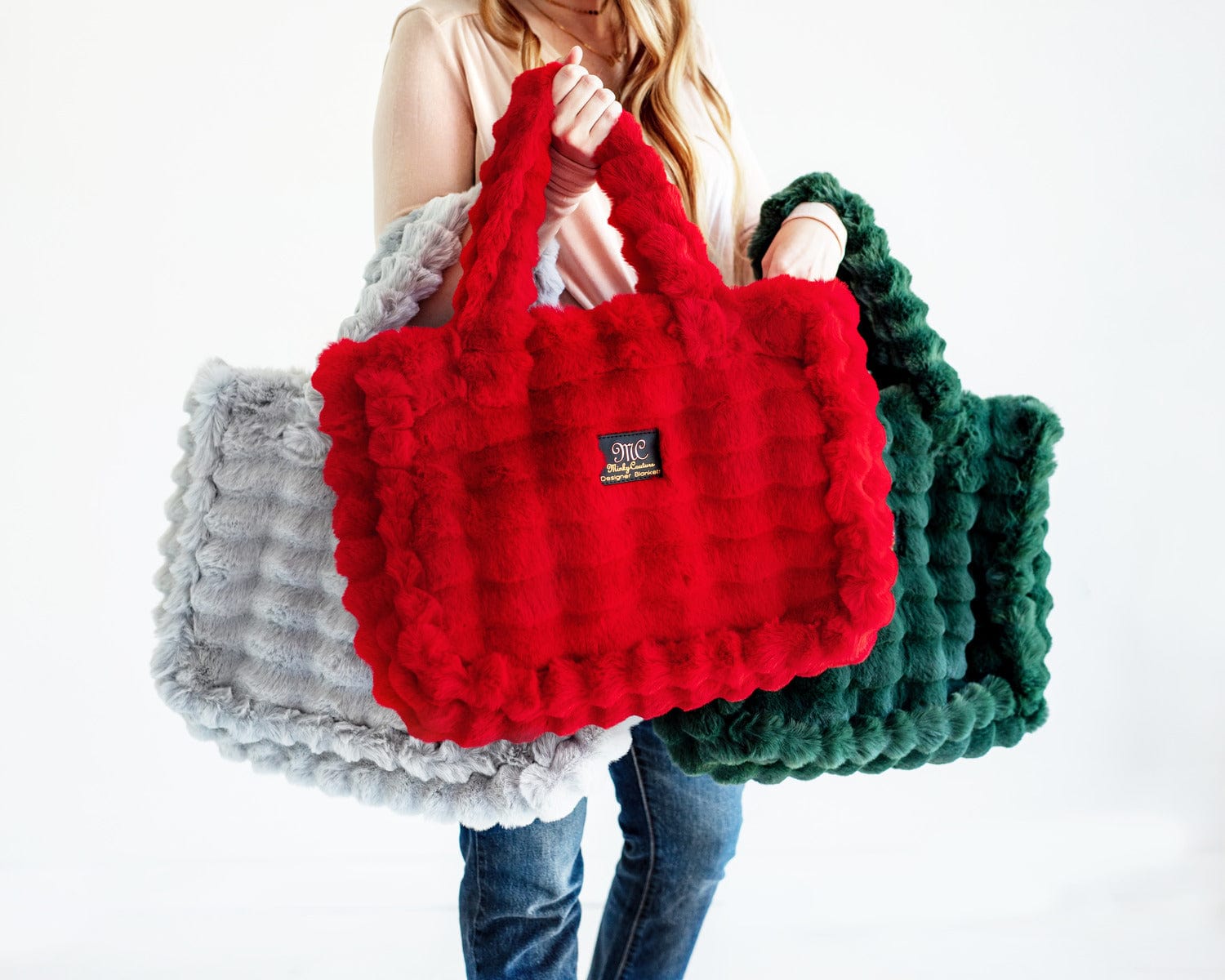 Annie Bag - Ripple Red